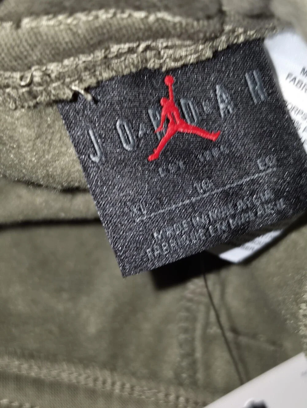 Jordan MVP Men's Fleece Pants Joggers ~ Olive Green FV7229-222 | Men's: XL *NWT
